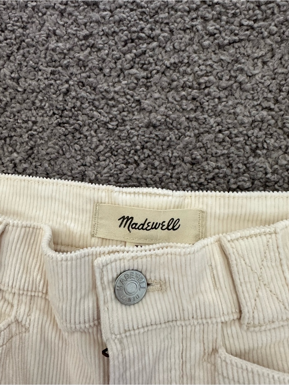 Madewell Emmett Wide Leg Corduroy Pants - Picture 3 of 8